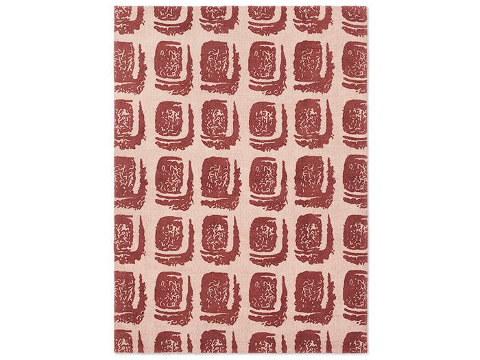 Ted Baker Rugs - Woodblock Red