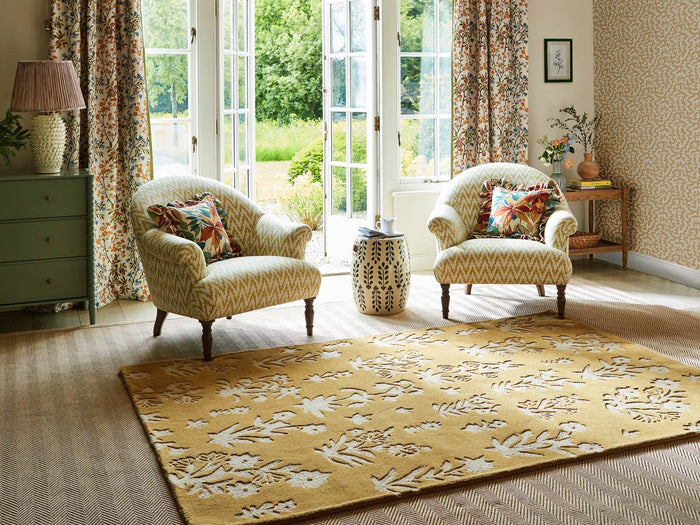 Sanderson Rugs - Woodland Glade Gold
