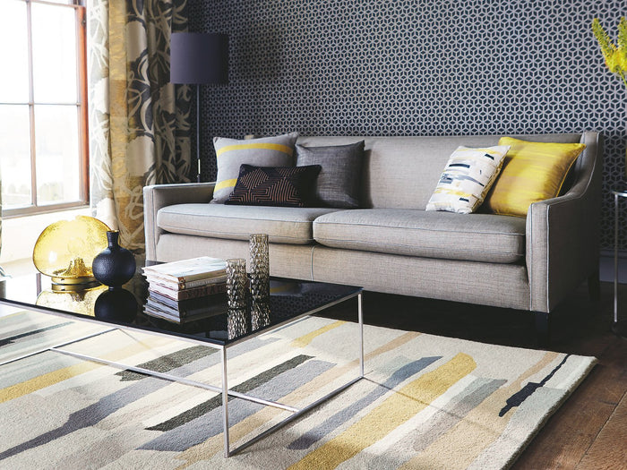 Harlequin Hand Tufted Rugs -  Zeal Pewter