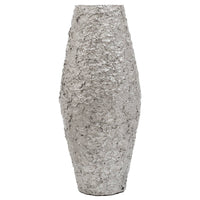 Akola Vase Collection - Silver Textured