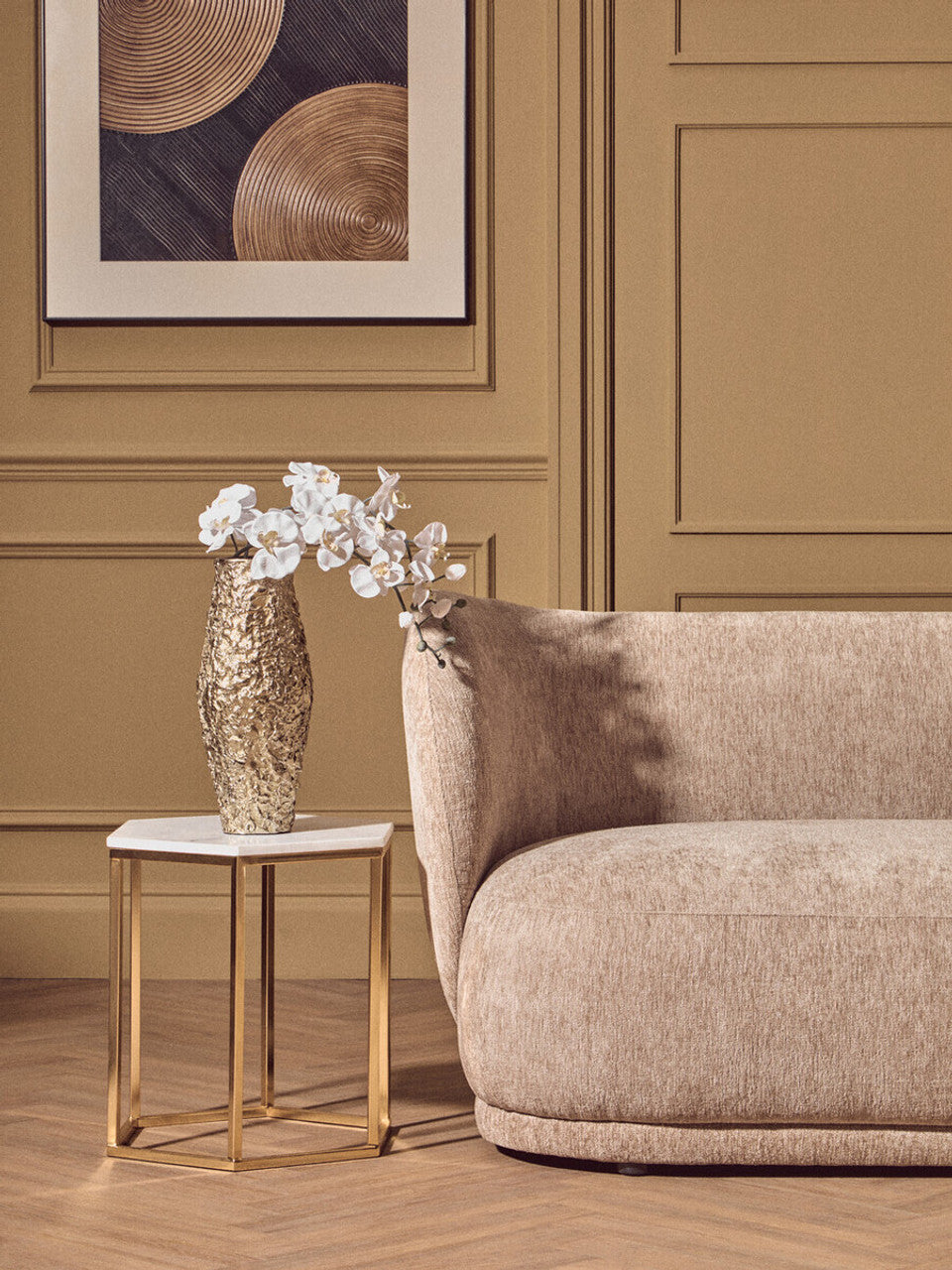 Akola Vase Collection - Gold