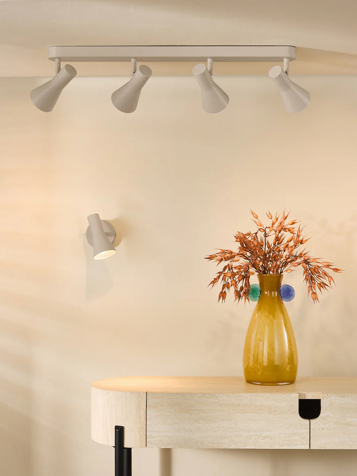 Arnel Lighting Collection Satin Taupe
