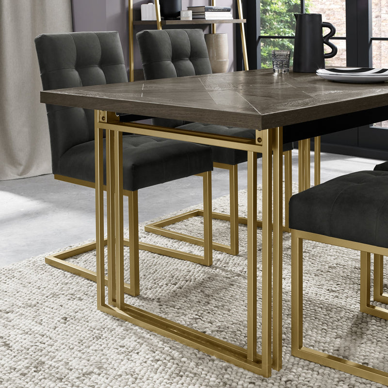 Athena Dining Collection - Fumed Oak