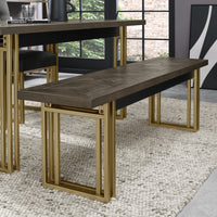 Athena Dining Collection - Fumed Oak