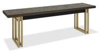 Athena Dining Collection - Fumed Oak