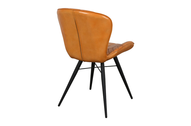 Amore Dining Chair - Mustard (pair)