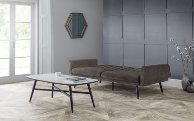 Afina Sofa Bed - Grey Velvet