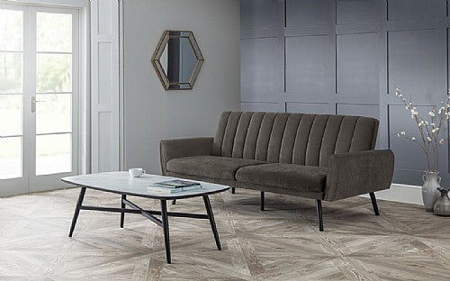 Afina Sofa Bed - Grey Velvet