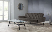 Afina Sofa Bed - Grey Velvet