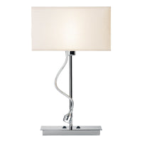 Amalfi LED Table Lamp - Chrome