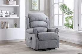 Andover Riser/Recliner - Grey Fabric