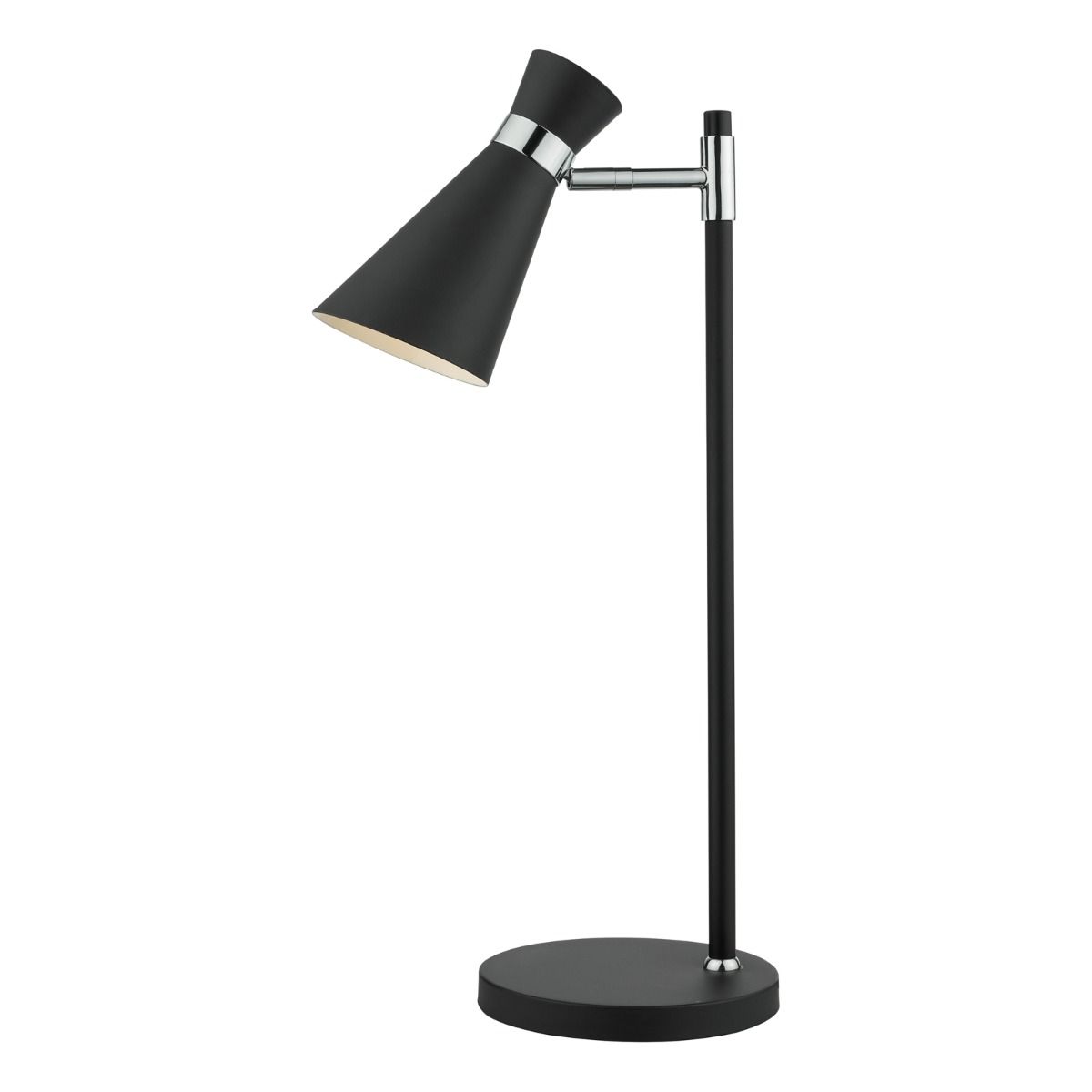 Ashworth Lighting Collection - Matt Black and Polished Chrome
