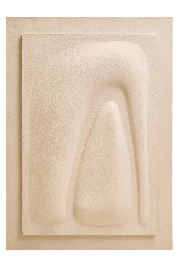 Astratto 3D Cream Wall Art
