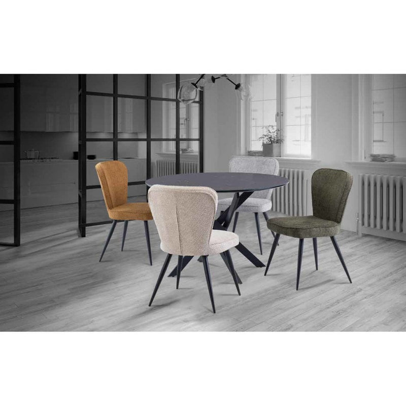 Ashton Dining Collection - Mooney Black Marble *DISCONTINUED LIMITED STOCK AVAILABLE*