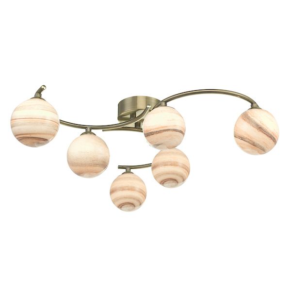 Atiya Lighting Collection - Antique Brass