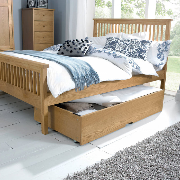 Atlanta Underbed Drawer - Oak *DISCONTINUED - LIMITED STOCK AVAILABLE*