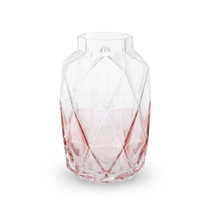 Brice Pink Glass Vase Collection