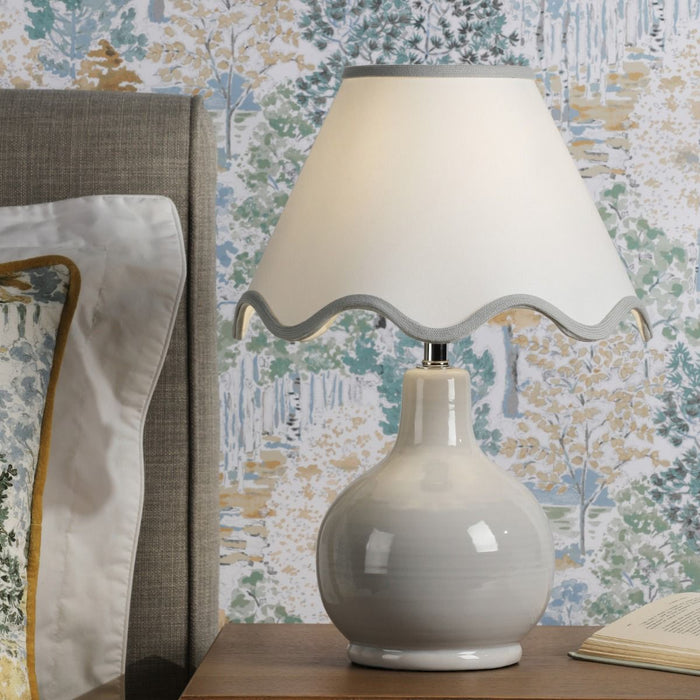 Laura Ashley - Bramhope Table Lamp Grey