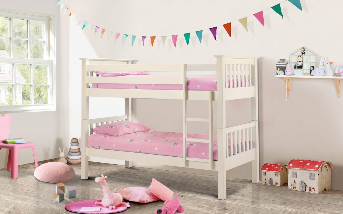 Barcelona White Bunk