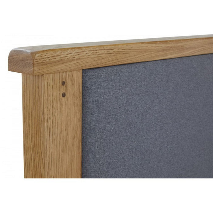 Burlington Upholstered Bedframe - Oak