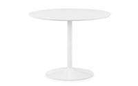Blanco Round Pedestal Table - White