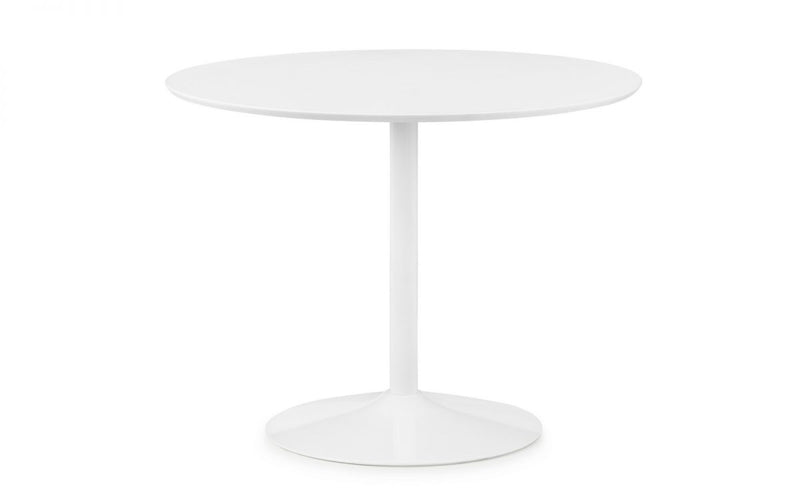 Blanco Round Pedestal Table - White