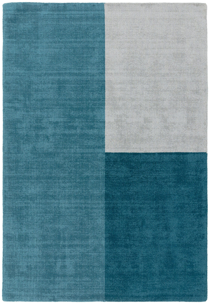 Blox Geometric Rug - Teal