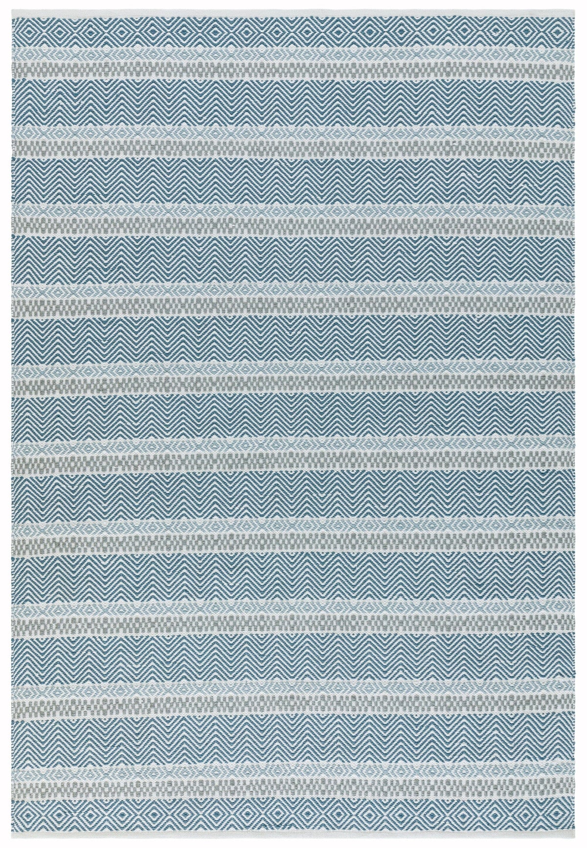 Boardwalk Rug - Blue Stripe
