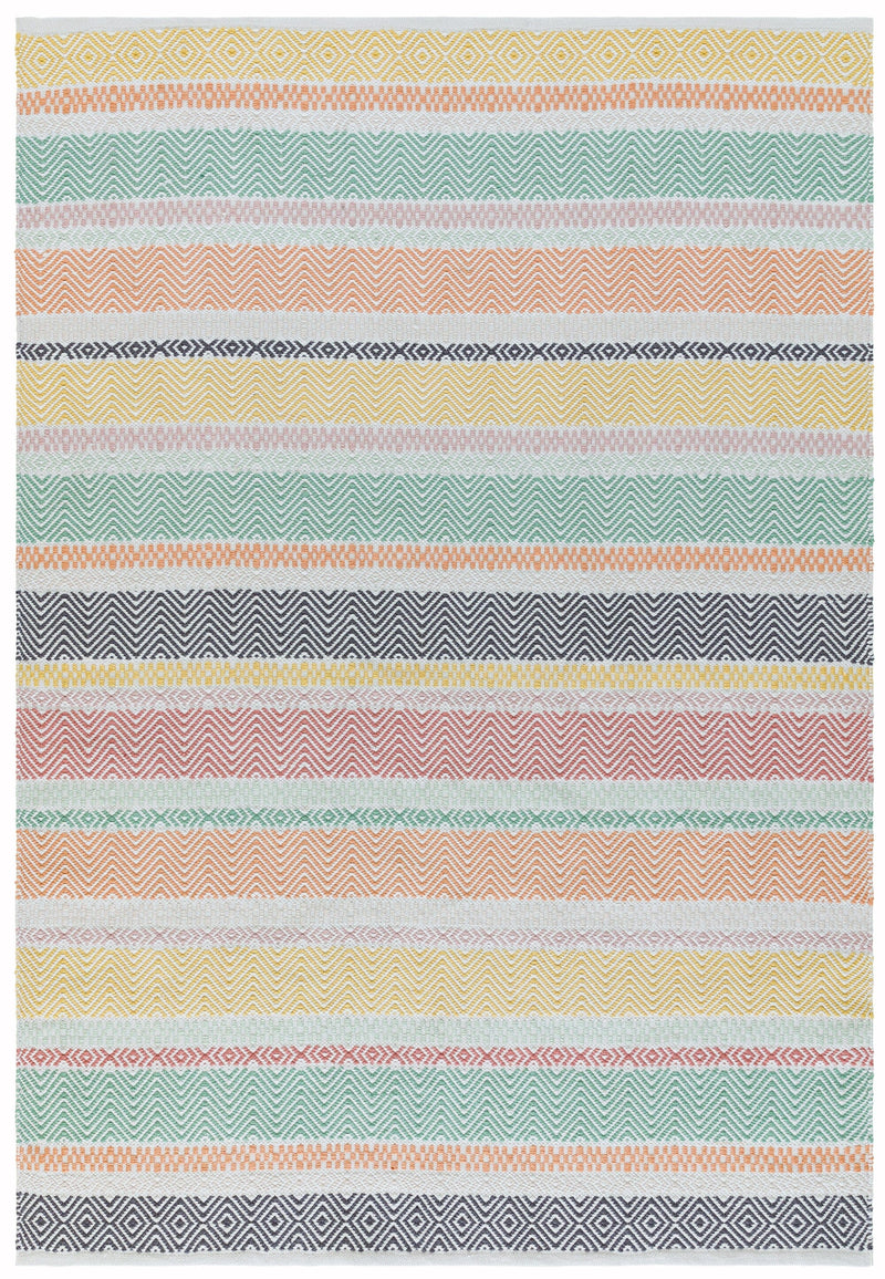 Boardwalk Rug - Pastel Stripe