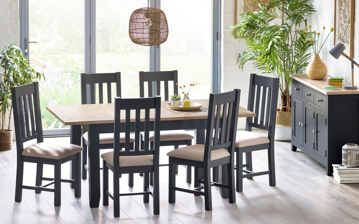 Bordeaux Dining Collection - Dark Grey