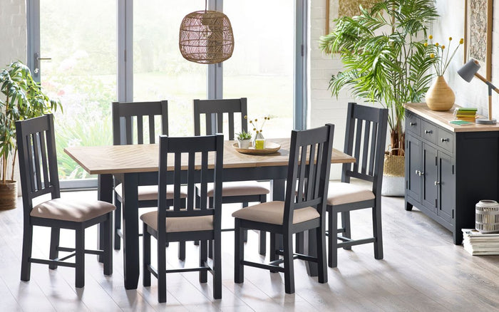 Bordeaux Dining Collection - Dark Grey