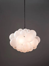 Bubbles Lighting Collection - Polished Chrome/Frosted Glass