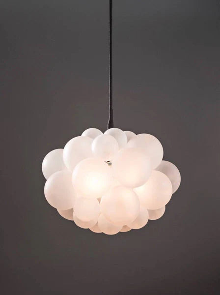 Bubbles Lighting Collection - Polished Chrome/Frosted Glass