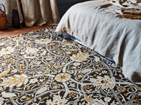 Morris & Co. Rugs - Bullerswood Charcoal Mustard
