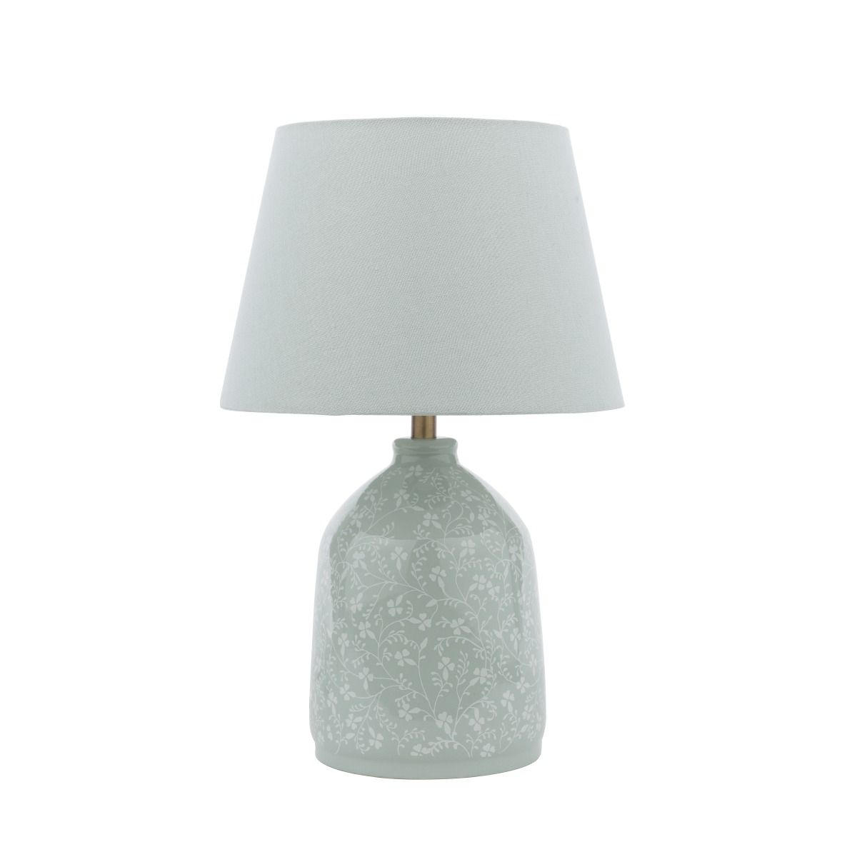 Laura Ashley Campion Table Lamp Blue With Shade