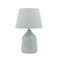 Laura Ashley Campion Table Lamp Blue With Shade