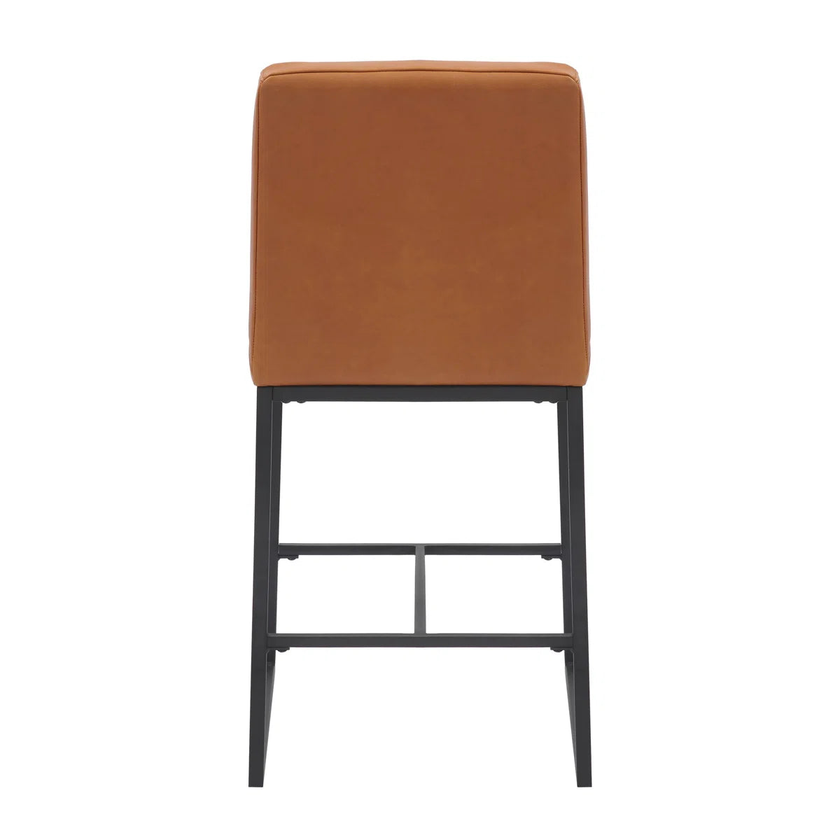 Carlton Leather Bar Stool (pair) - Brown