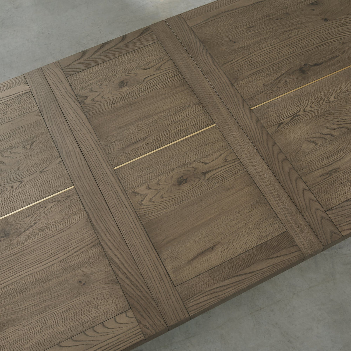 Camden Dining Collection - Weathered Oak and Peppercorn