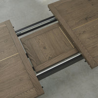 Camden Dining Collection - Weathered Oak and Peppercorn