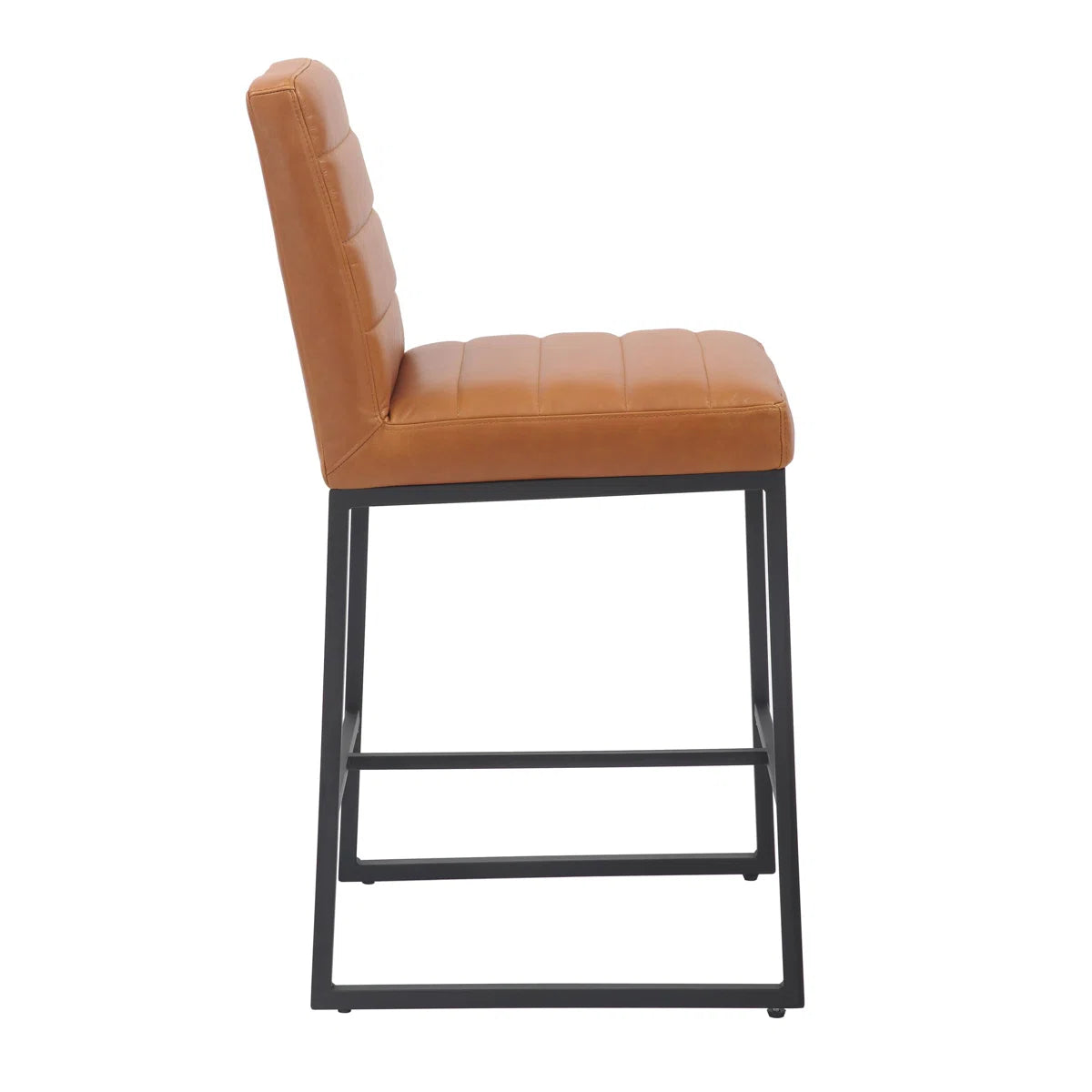 Carlton Leather Bar Stool (pair) - Brown