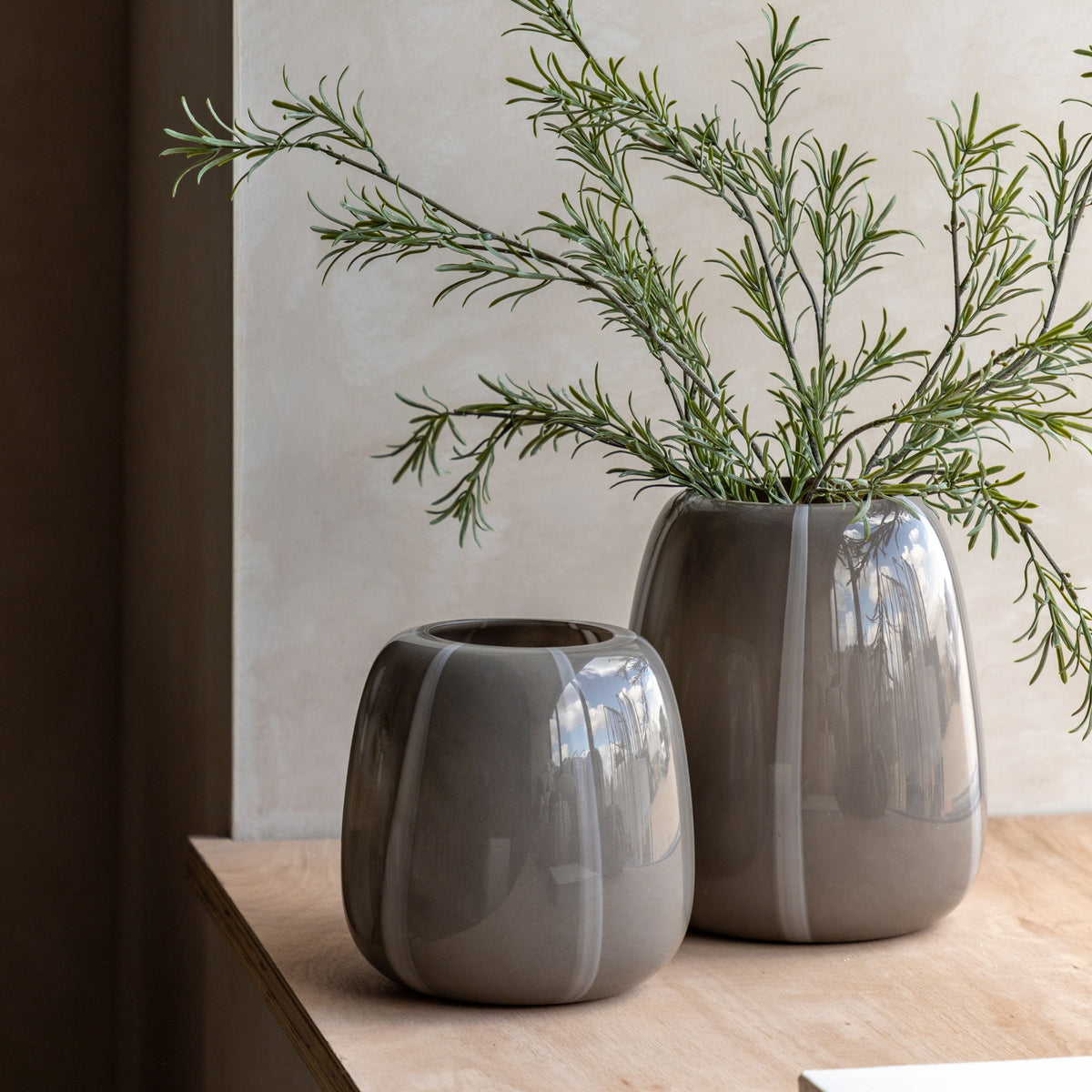 Claro Vase Collection - Stripe