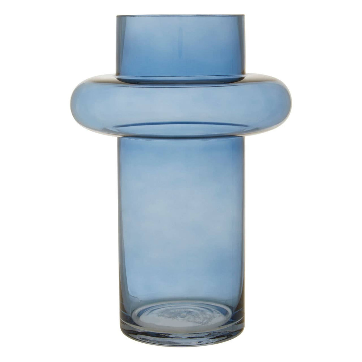 Cabrina Blue Glass Vase Collection