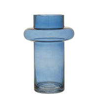 Cabrina Blue Glass Vase Collection