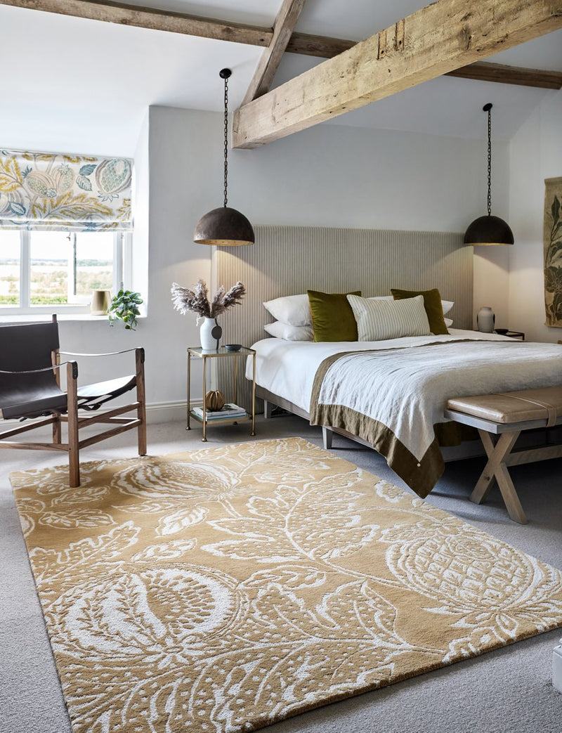 Sanderson Rugs -  Cantaloupe Ochre