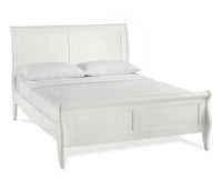 Chantilly Panel Bedstead - White