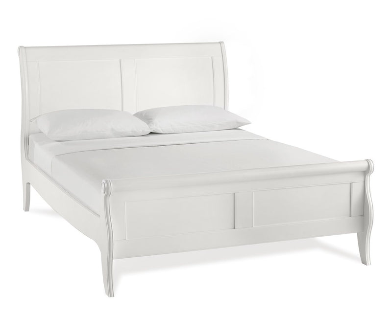 Chantilly Panel Bedstead - White