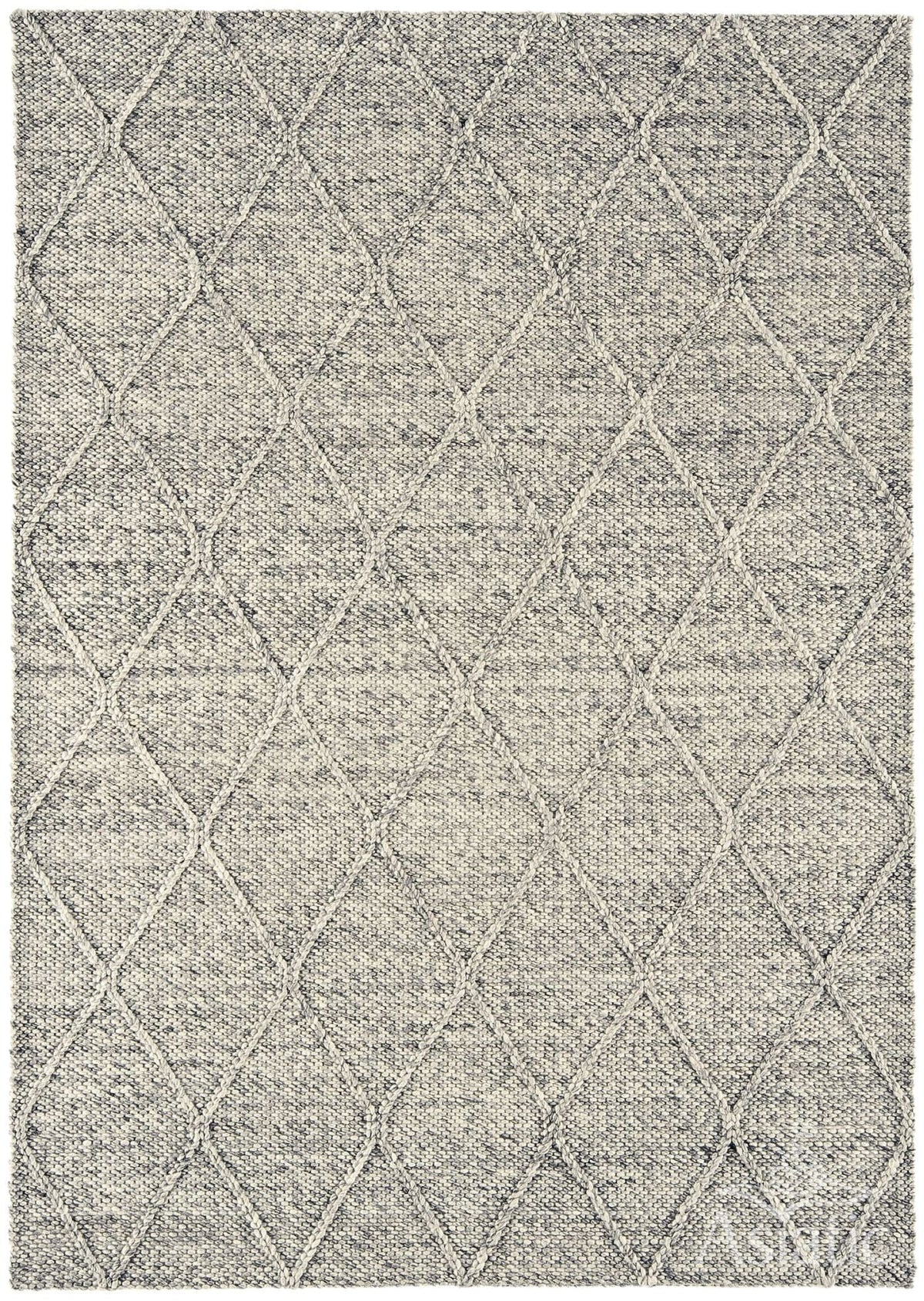Katherine Carnaby Coast Diamond Rug - Grey Marl CD03