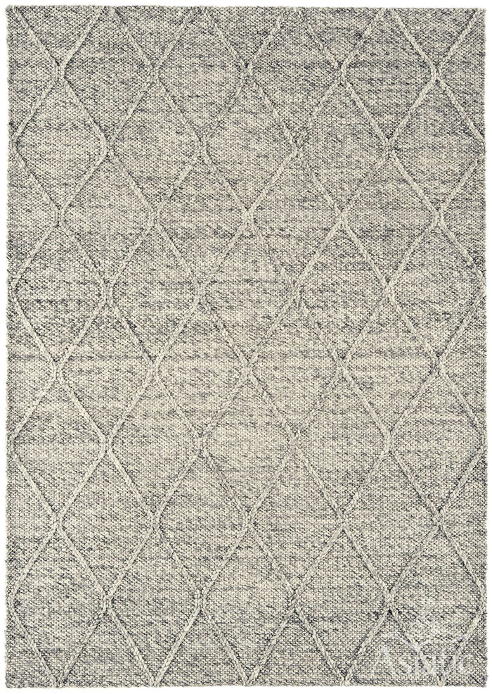 Katherine Carnaby Coast Diamond Rug - Grey Marl CD03
