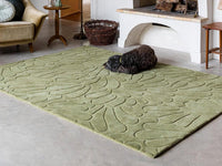 Laura Ashley Rugs - Coleby Petals Hedgerow Green