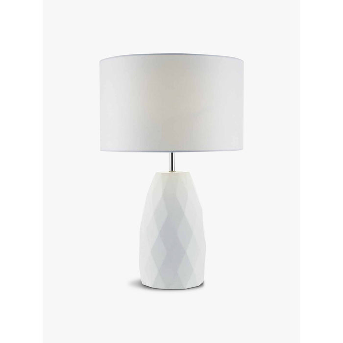 Ciara White Table Lamp